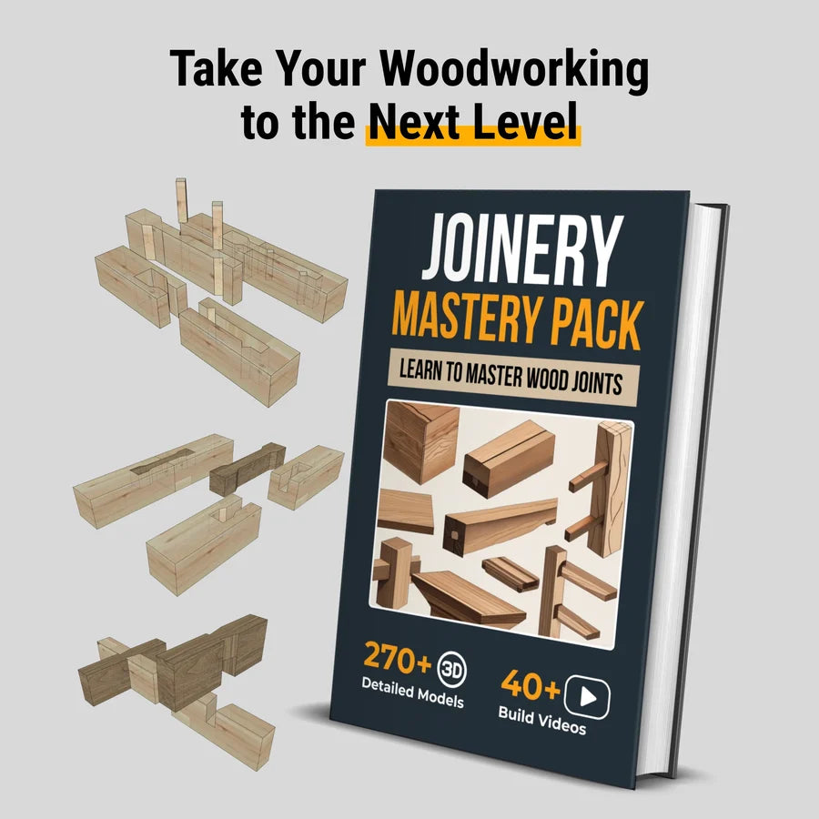 Joinery Mastery Pack™ — 270+ 3D Models & 40+ Build Videos